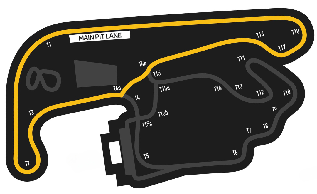 Track Map of Sydney Motorsport Park